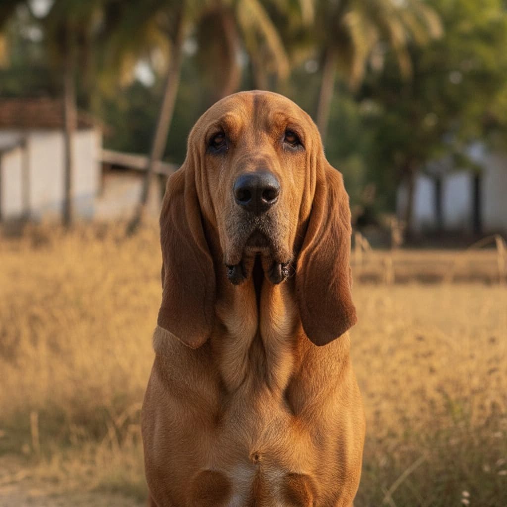 Bloodhound - Gentle giant scent hound
