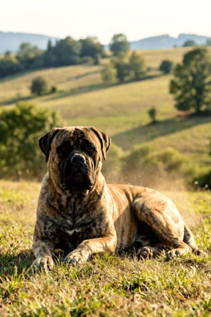 Bullmastiff dog