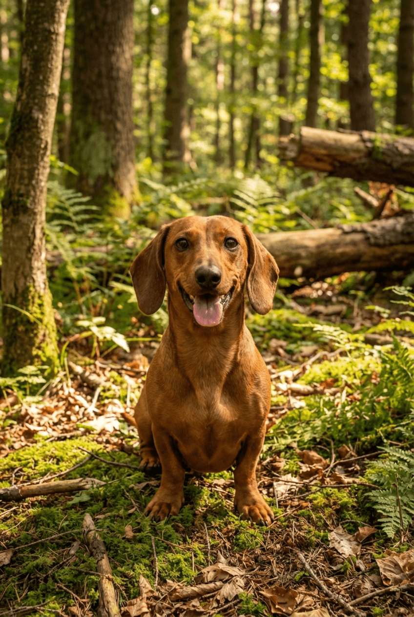 Dachshund - Small bold companion dog