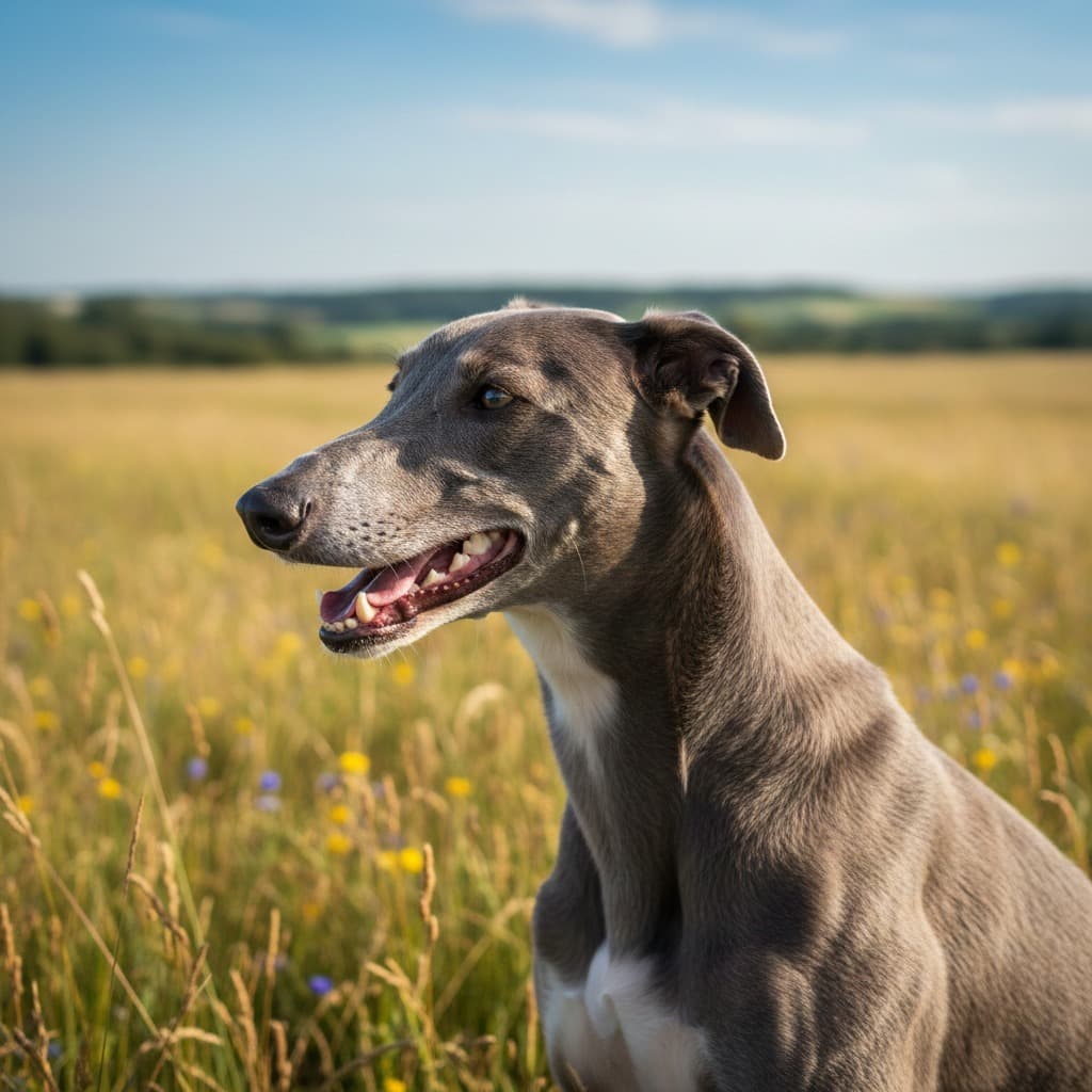 Greyhound dog