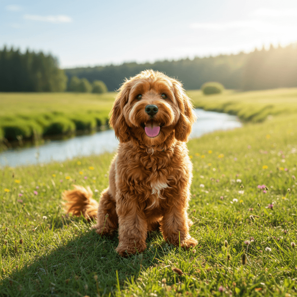 Cavapoo dog