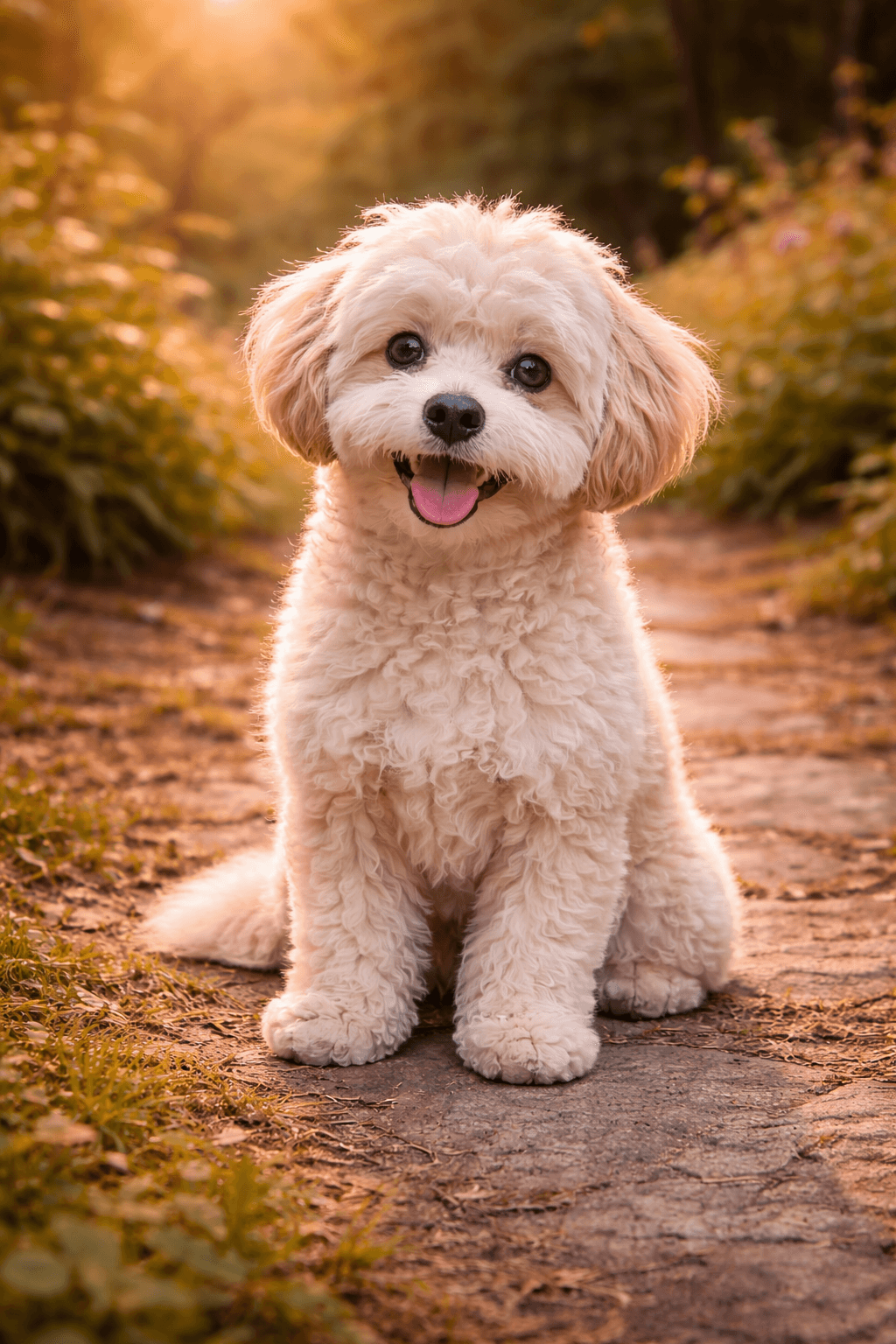 Maltipoo dog